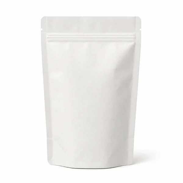 Beyaz Kraft Alüminyum Kilitli Doypack 8,5x14,5 cm