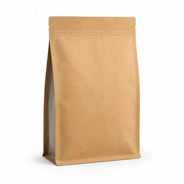 Kraft Metalize Flat Bottom 11,5x20 cm