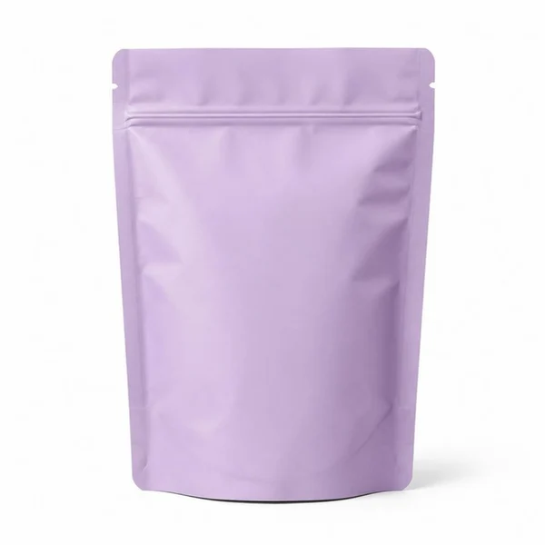 Lila Alüminyum Kilitli Doypack 13x20 cm