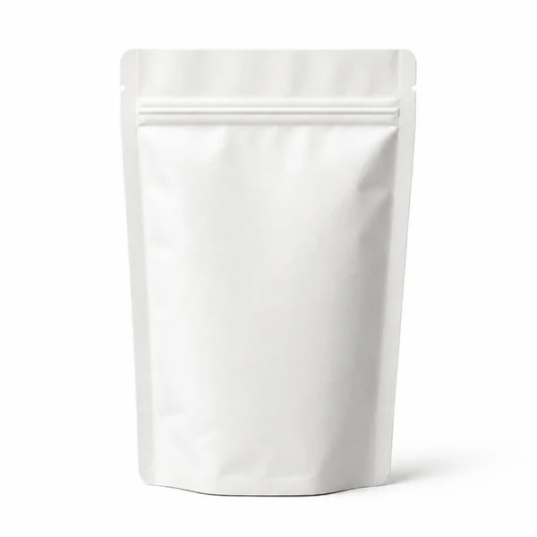 Mat Beyaz Alüminyum Kilitli Doypack 8,5x14,5 cm