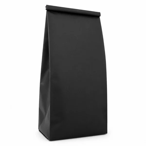Mat Siyah Alüminyum Yan Körüklü Torba 7,5x20 cm