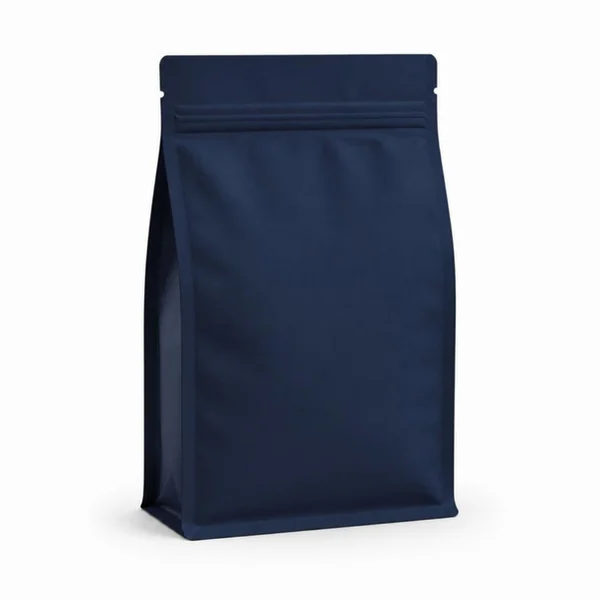 Mavi Kilitli Flat Bottom Buradan Açınız Torba 11x21+4 cm